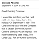 Illustration for article titled Student Uses Beyoncés Birthday as an Excuse to Skip Class